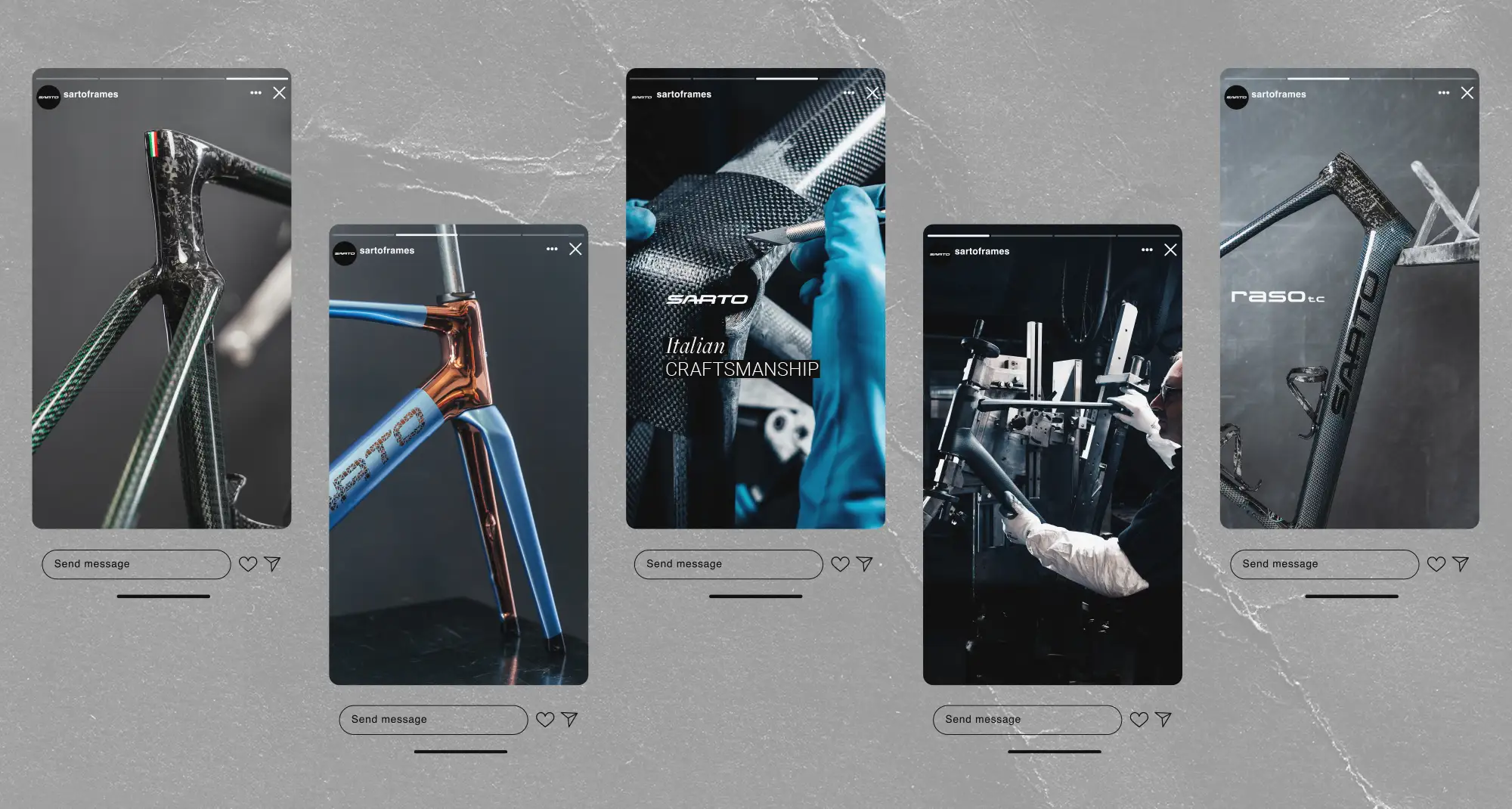Less is more ADV - Concept digital del brand Sarto